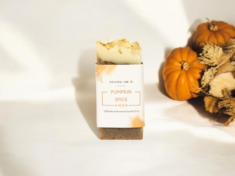 Pumpkin Spice Soap Bar |Organic Handmade Soap| All Natural Soap | Organic Soap | Birthday Gift