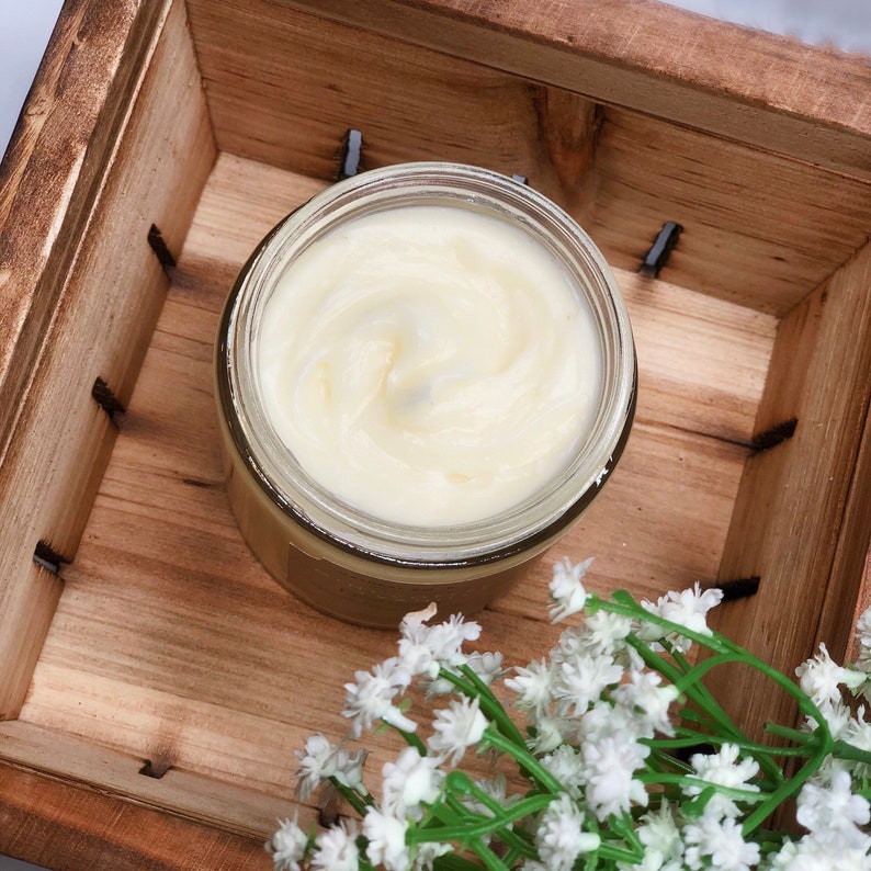Organic Whipped Body Butter Natural Shea Butter Body Butter Super Moisturizing Body Lotion Heal Chapped Skin Gift for mom image 8