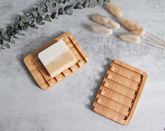 Bamboo Soap Dish| Natural Soap Holder| Bath Accessories| Add on Gifts