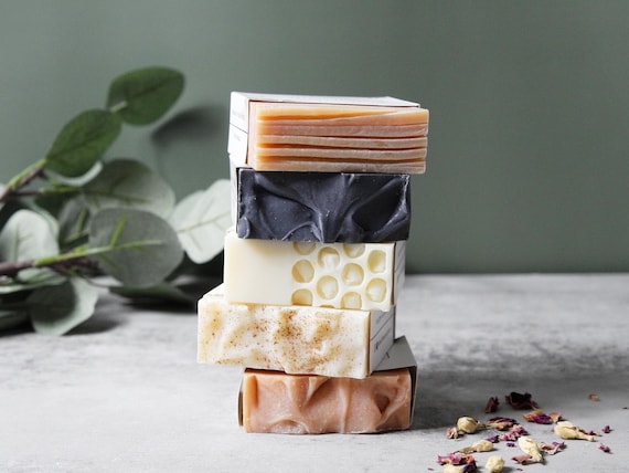 Fresh Scent Artisan Soap Bar for Men| All Natural Cold Process Handmade Soap| Gift for Dad Grandpa