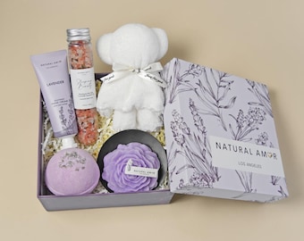 Best Friend Gift Box, Cozy Care Package for Her, Self Care Gift for Women, Stress Relief Gift