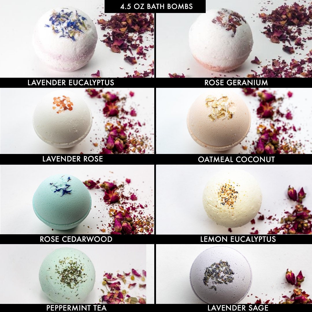 Organic Handmade Bath Bomb Vegan Bath bombs Bridal Gift Etsy