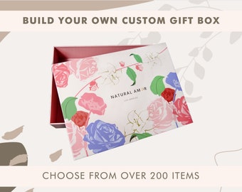 Custom Gift Box| Build Your Own Gift Box| Personalized Gifts| Birthday Gift Basket| Unique Gift| Gifts for her