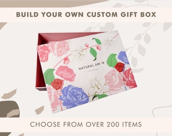 Custom Gift Box| Build your Own Gift Box| Personalized Gifts| Birthday Gift Basket| Unique Gift| Gifts for her