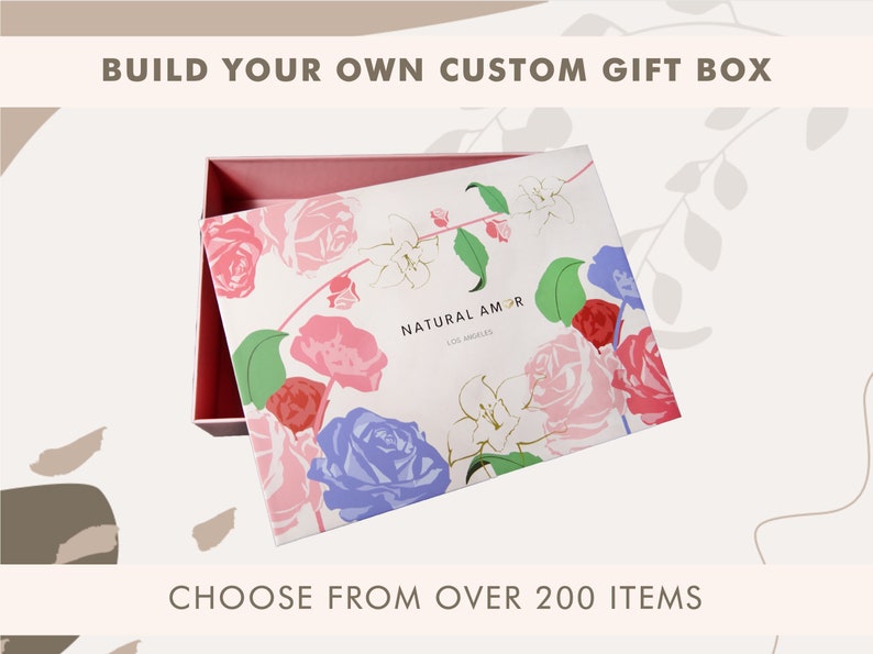 Custom Gift Box Build Your Own Gift Box Birthday Gift Etsy
