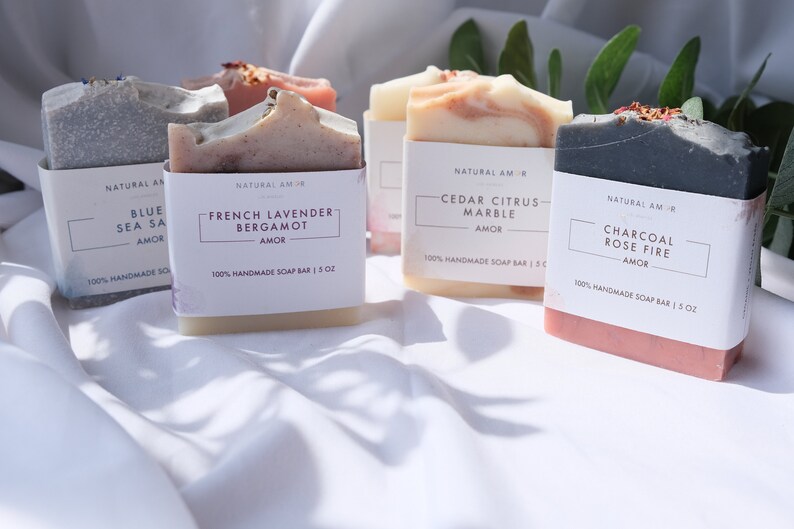 Organic Handmade Bar Soap All Natural Cold Process Soaps - Etsy