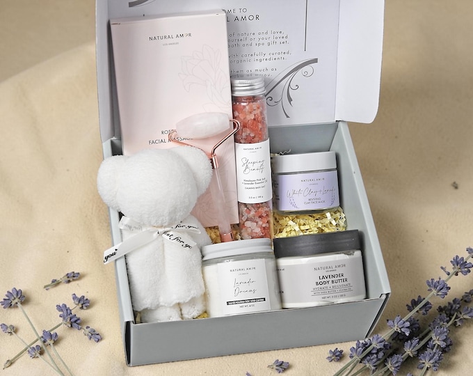 Time to Relax Spa Set | Self Care Package for Her | Relax Pamper Box| Birthday Gift for Mother