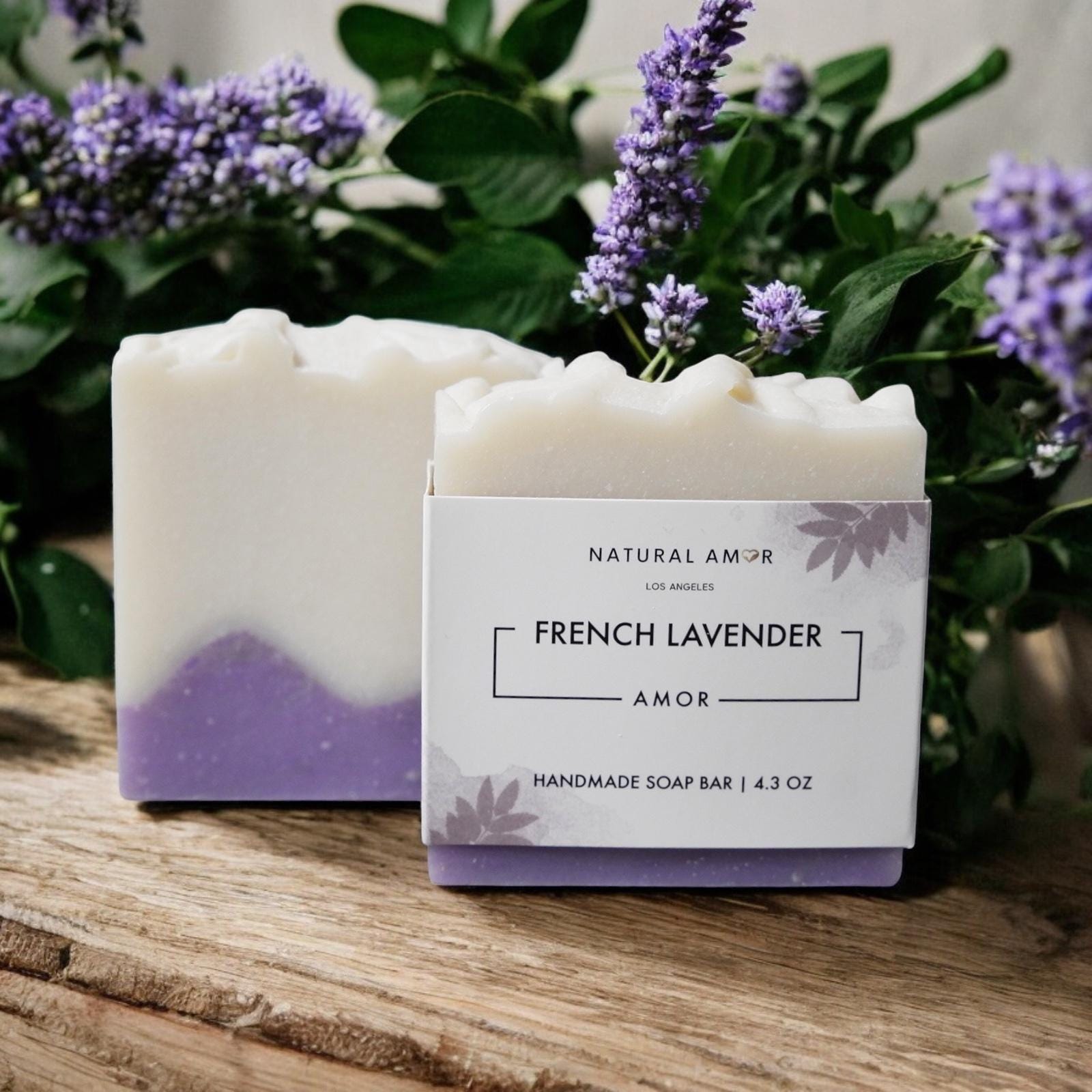 French Lavender Handmade Soap Bar | All Natural | Organic| Birthday Gift| Self care gift