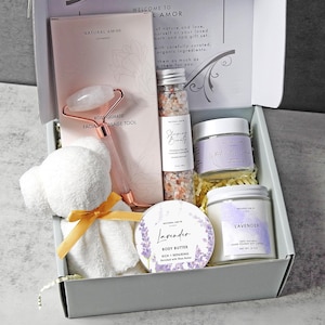 Time to Relax Spa Gift Box for Her for Him| Gift Basket for Women| Care Package| Birthday Gift| Self Care Set