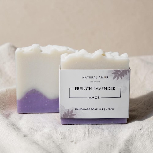 French Lavender Handmade Soap Bar | All Natural | Organic| Birthday Gift| Self care gift