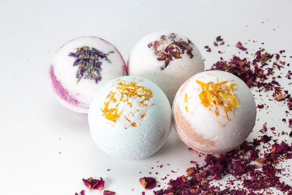 Make Your Own Bath Bombs Kit 100% Natural & Vegan Ingredients