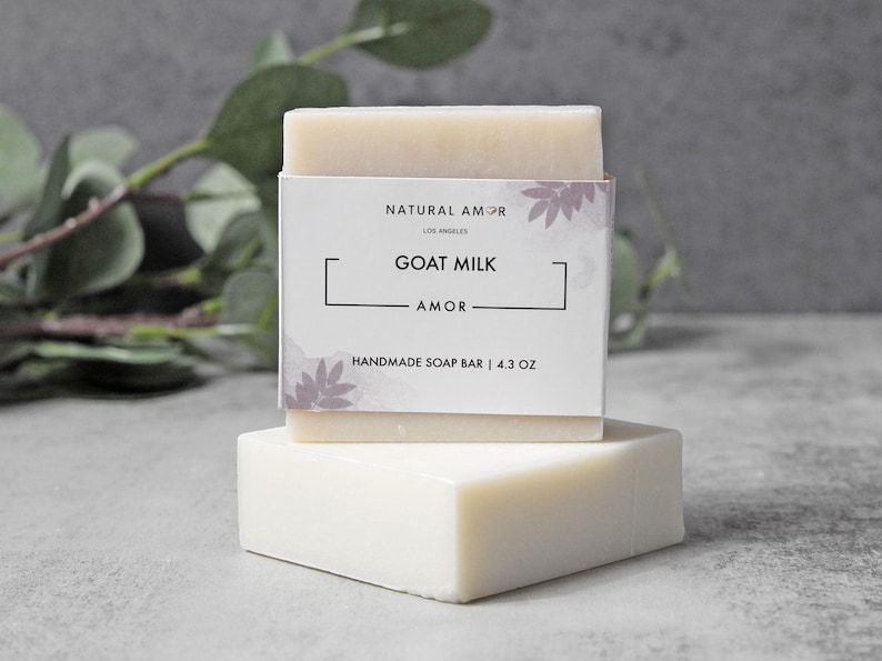 Goat Milk Handmade Bar Soap | Shea Butter| Moisturizing Soap for Sensitive Skin| Self Care Gift| Soap Gift