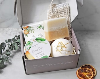 Citrus Allure Spa Gift| Fall Gift| Birthday Gift| Self Care Gift Box| Gift for her| Gifts for him| Thank You gift| Thanksgiving