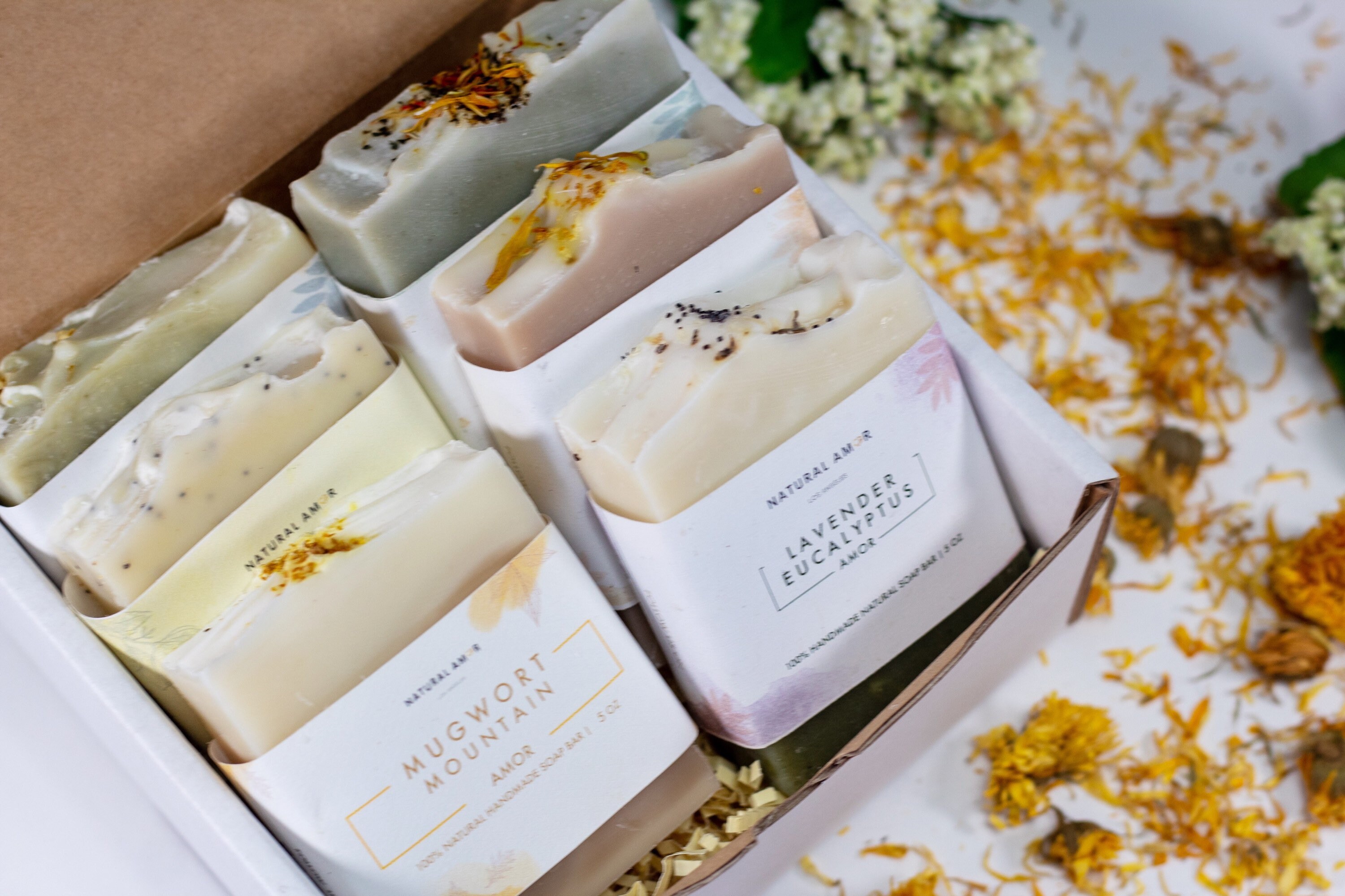 Handmade Soap Gift Box Six handmade soaps Artisan soap Etsy