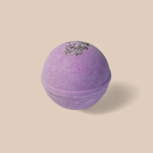 Vegan Bath Bombs | Essential Oil Scents | Spa Gift Set for Her | Bath Bomb Gift Lavender Bergamot