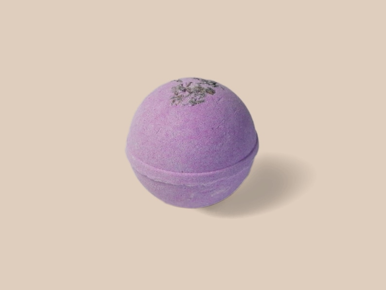 Vegan Bath Bombs | Essential Oil Scents | Spa Gift Set for Her | Bath Bomb Gift Lavender Bergamot
