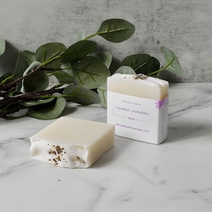 Calming Lavender Soap Bar | Handmade Soap | All Natural | Organic Soap| Gift for her| Gift for him | Self care gift