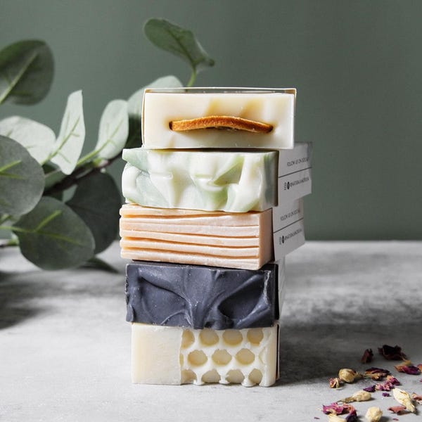 Handmade Soap for Sensitive Skin| All Natural Organic Soap| Artisan Soap| Birthday Gift| Wedding Soap Gift for Her