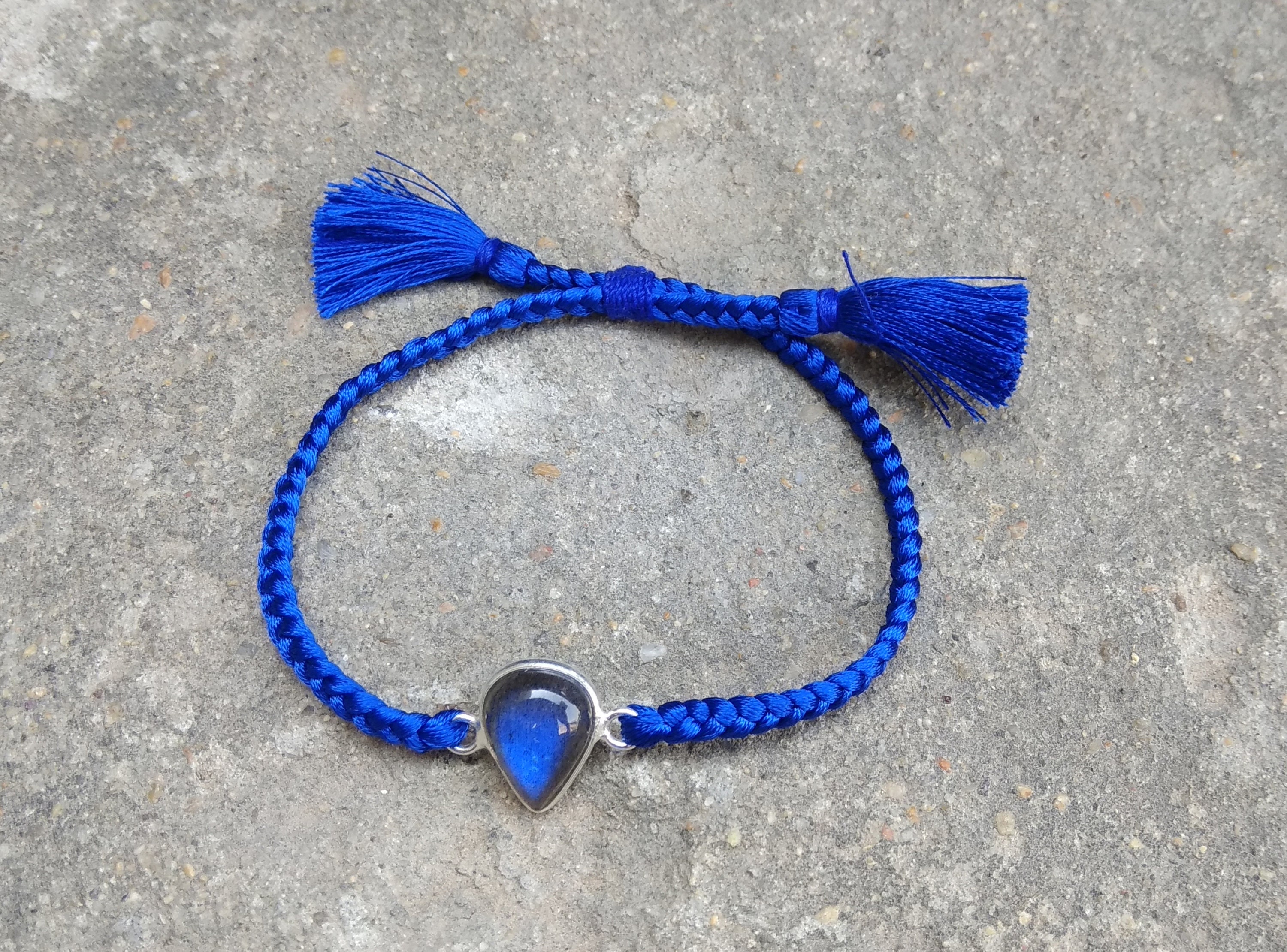 Spanish Bracelet Adjustable bracelet AAA Stunning Labradorite Etsy