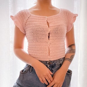 Light Pink Crop Top