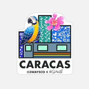 Caracas Venezuela  |  3 Ways Co x Genevel Sticker