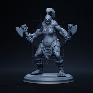 Srugan The Fearsome | TharBe Giants   | Ember Smith Creative | Mega-Giant Perfect Wargamer Gift