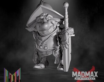 Goblin Warrior -  Durgin Paint Forge l DnD Miniatures l 3D Printed Model l Beast Pathfinder l