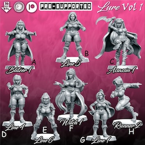Lure Team Vol.1  - Fantasy Football Team  - RN Estudio  Mythbowl - Fantasy Football Perfect Wargamer Gift