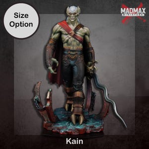 Kain Soul Reaver 3D Printed Resin model - Legacy of Kain - prey collection studio - Perfect Wargamer Gift