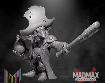 Goblin Captain -  Durgin Paint Forge  l DnD Miniatures l 3D Printed Model l Beast Pathfinder l