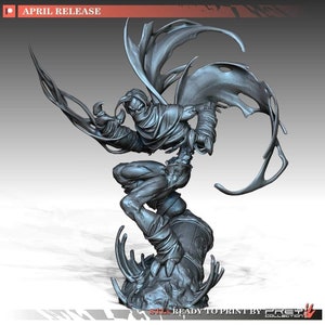 Raziel Soulreaver *SIZE OPTIONS* resin model Legacy of Kain prey collection studio Perfect Wargamer Gift