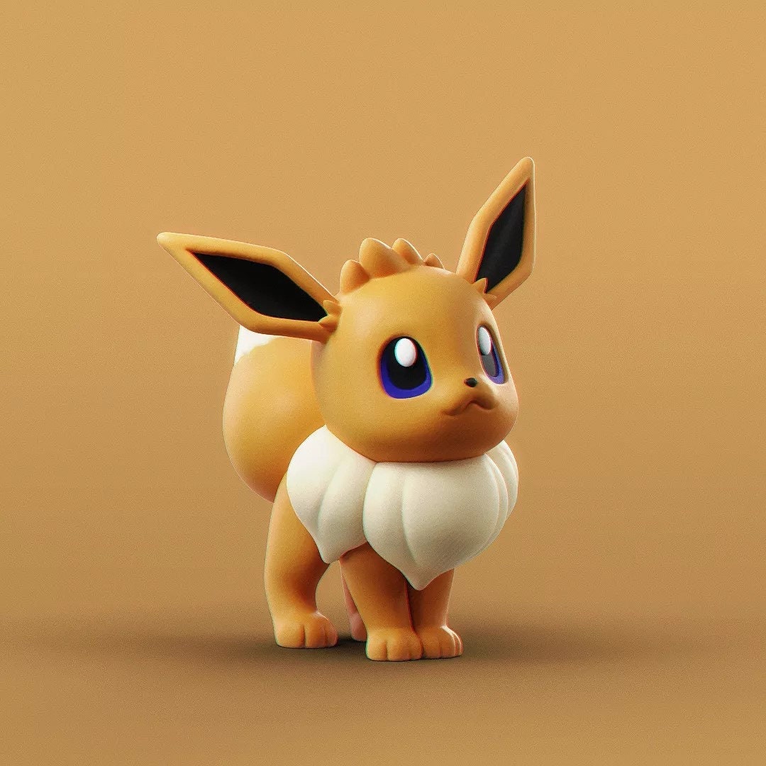Shiny Eevee Plush Etsy