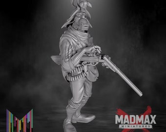 Orc Soldier A -  Durgin Paint Forge l DnD Miniatures l 3D Printed Model l Beast Pathfinder l