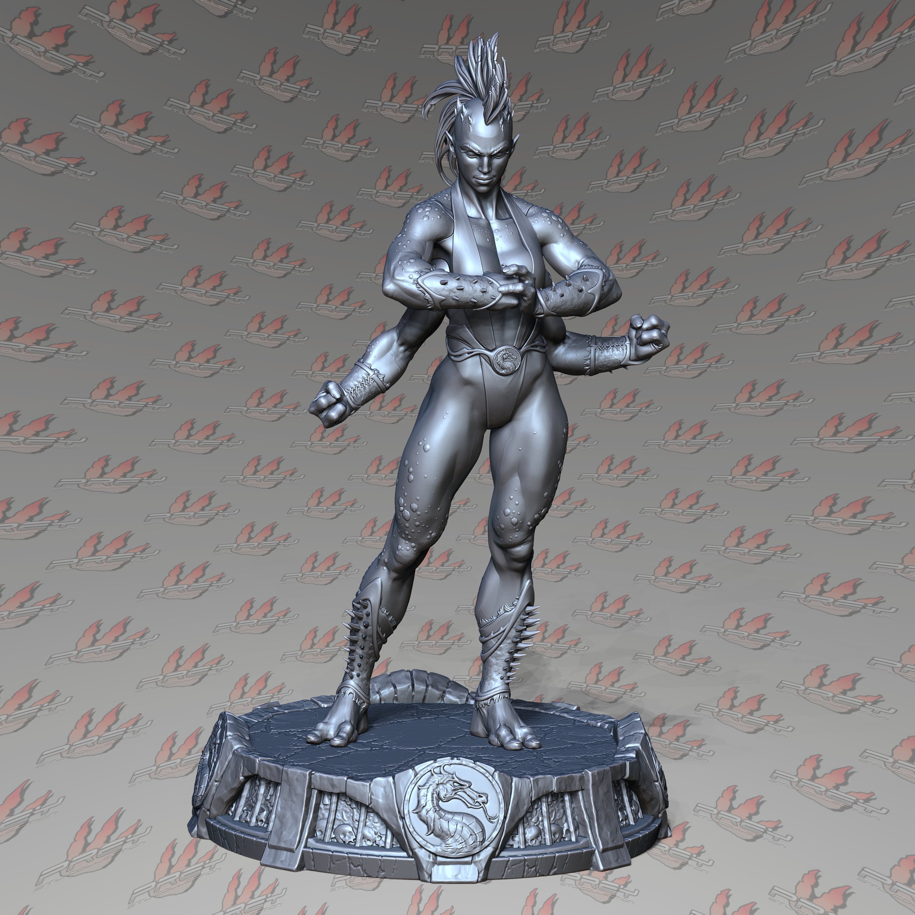 Sheeva - DnD Miniature l 3D Printed Model l Fanart l  Dungeons and Dragons l Perfect Wargamer Gift