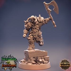 Mikas Overthane *SIZE OPTION* - Daybreak Miniatures - The Order of Greybone - DnD - RPG