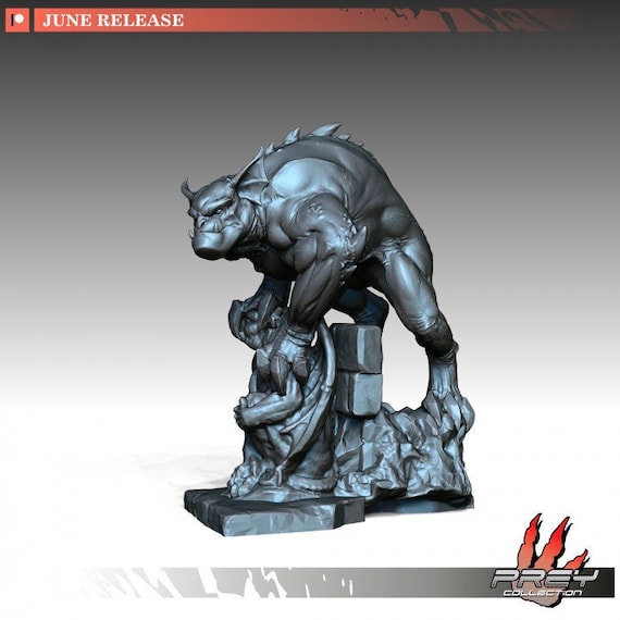 Bronx Gargoyles Dog Character- Resin Model Prey Collection Studio