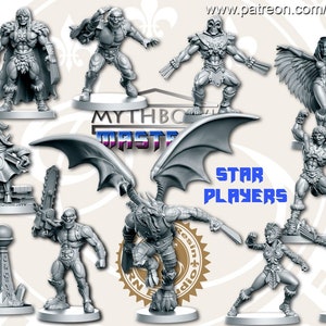 Star Players - Fantasy Football Team  - RN Estudio  Mythbowl - Fantasy Football Perfect Wargamer Gift