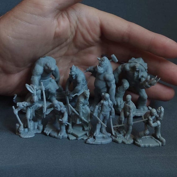 Resin models on sale