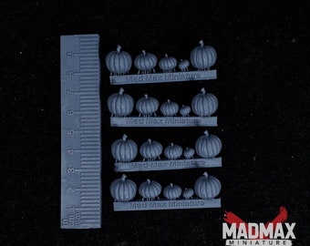 Pumpkins  - Mad Max Miniature Basing Props