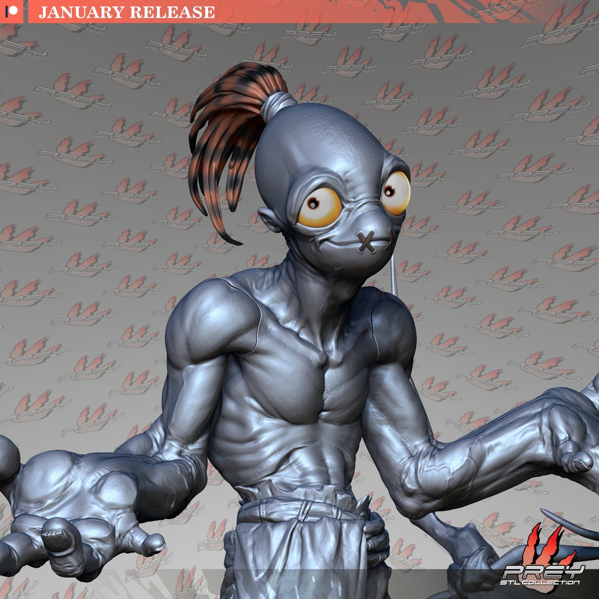 Abe Small Alien *SIZE OPTIONS* Abes Oddworld- Resin Model Prey Collection  Studio Perfect Wargamer Gift - Etsy UK