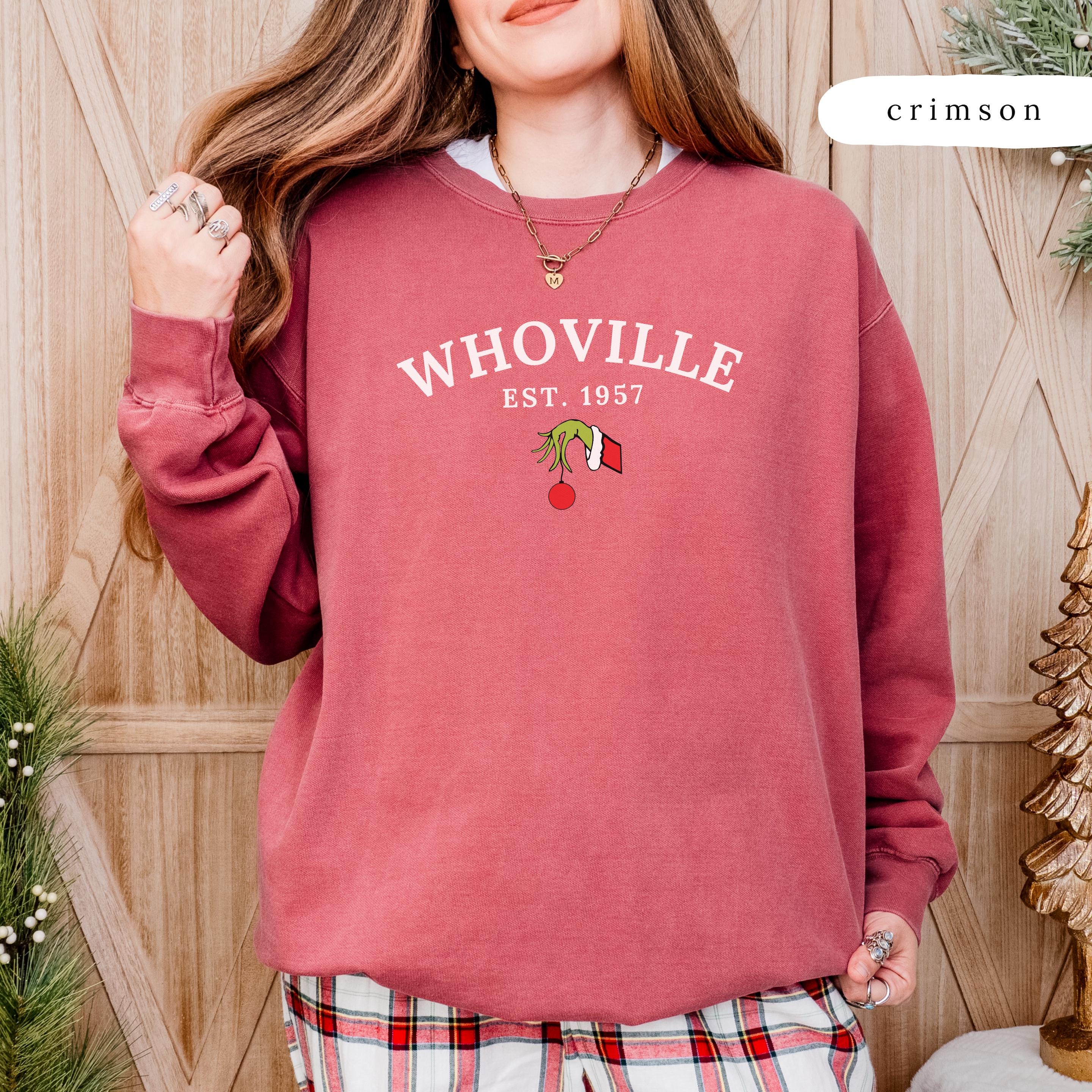 Comfort Colors® Whoville ヴィンテージ スウェットシャツ、Whoville