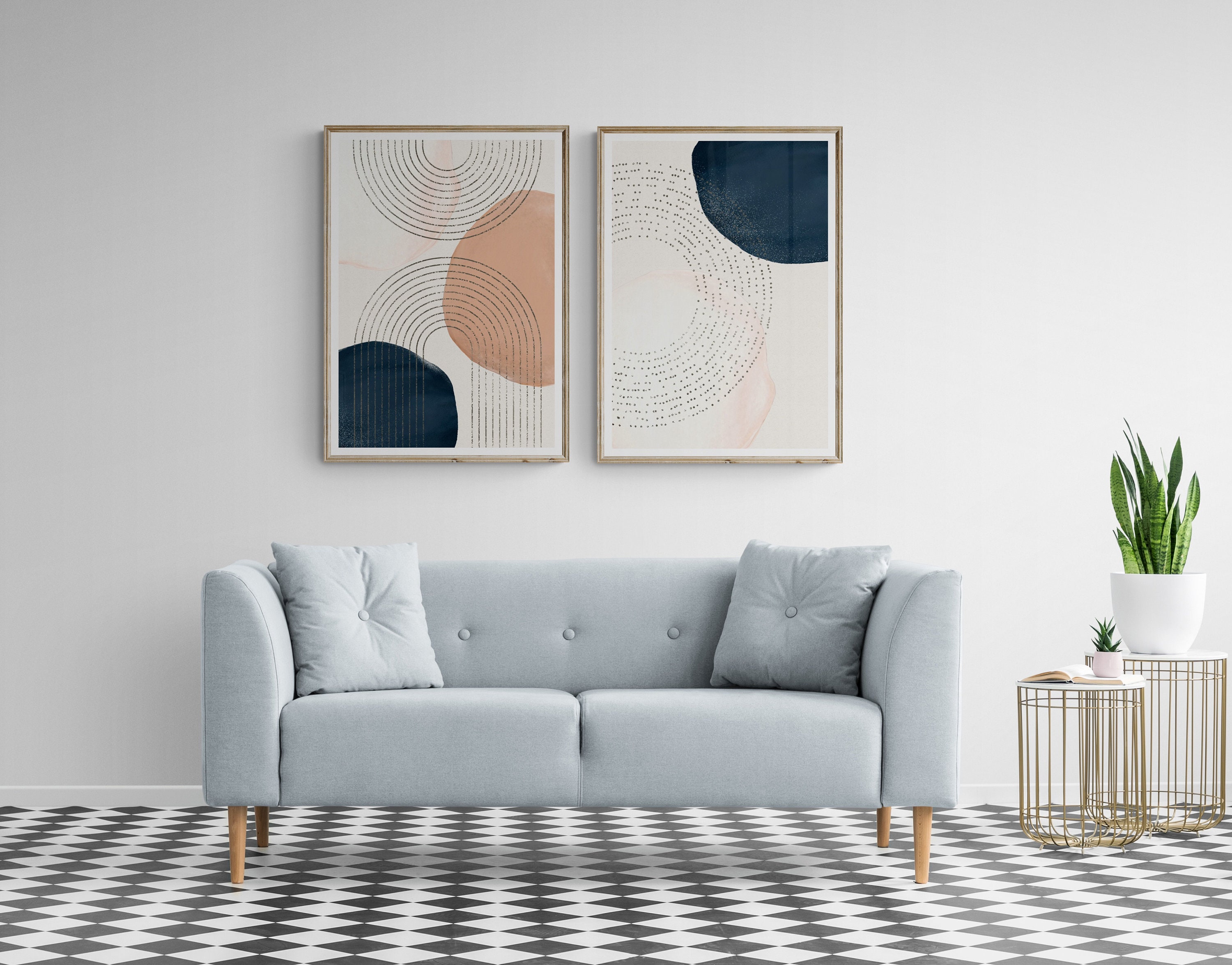 Set of 2 Prints 2 Piece Wall Art Set Wall Art Prints | Etsy