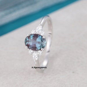 Russian lab created alexandrite best sale rings
