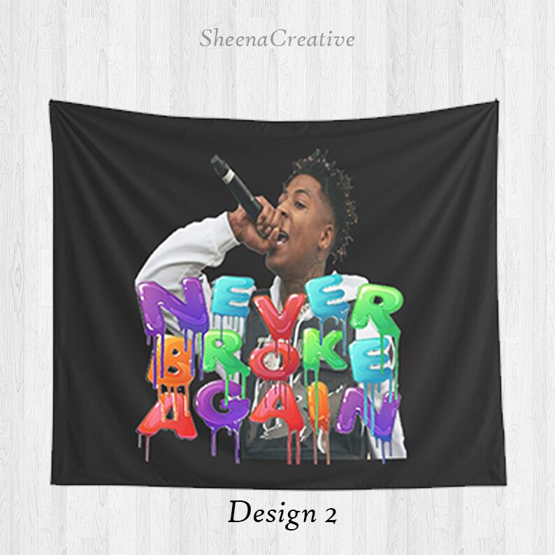 Youngboy Never Broke Again Wall Tapestry Youngboy Tapestries Etsy