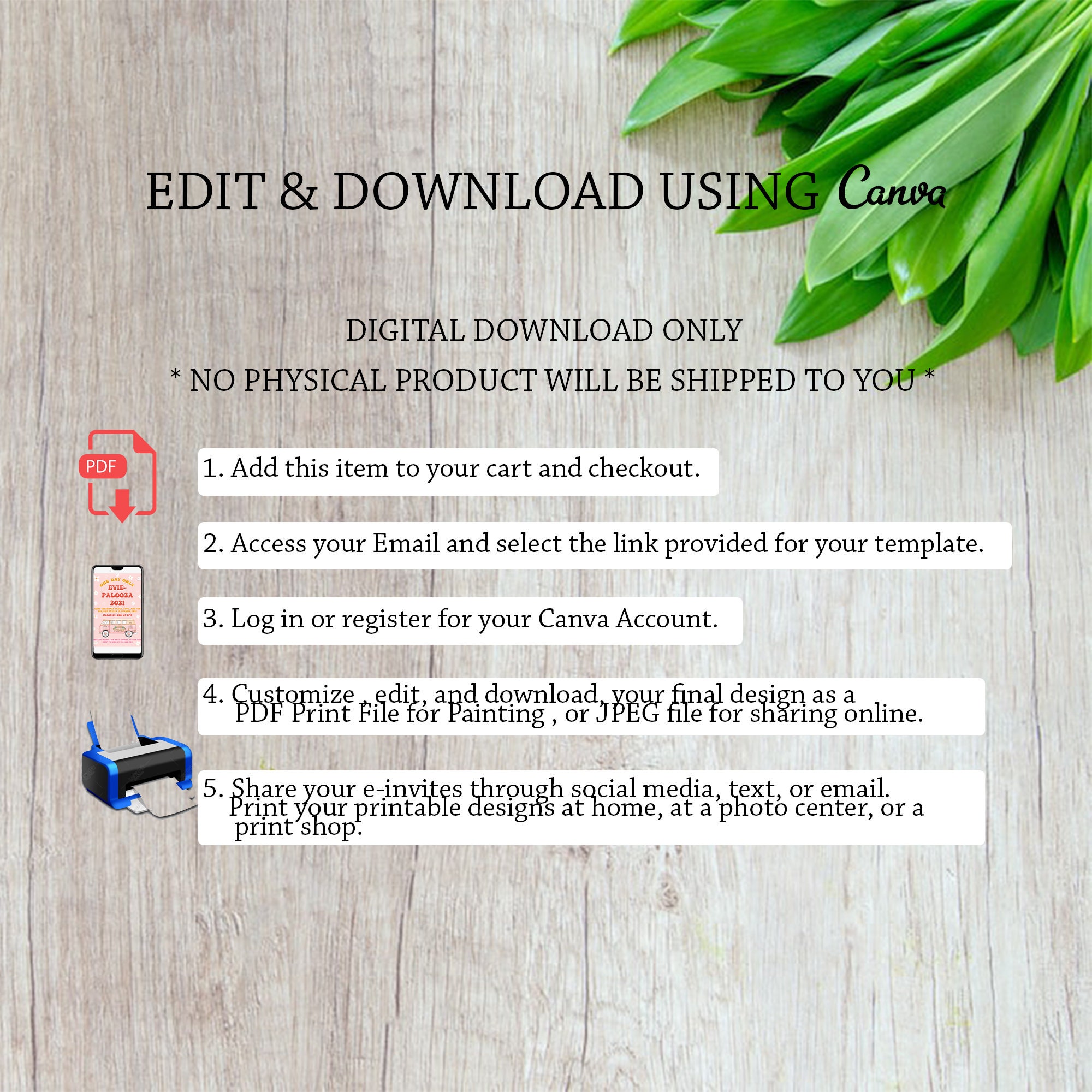 Plants Vs Zombies Birthday Invitation, Plants Vs Zombies Party Supplies ...