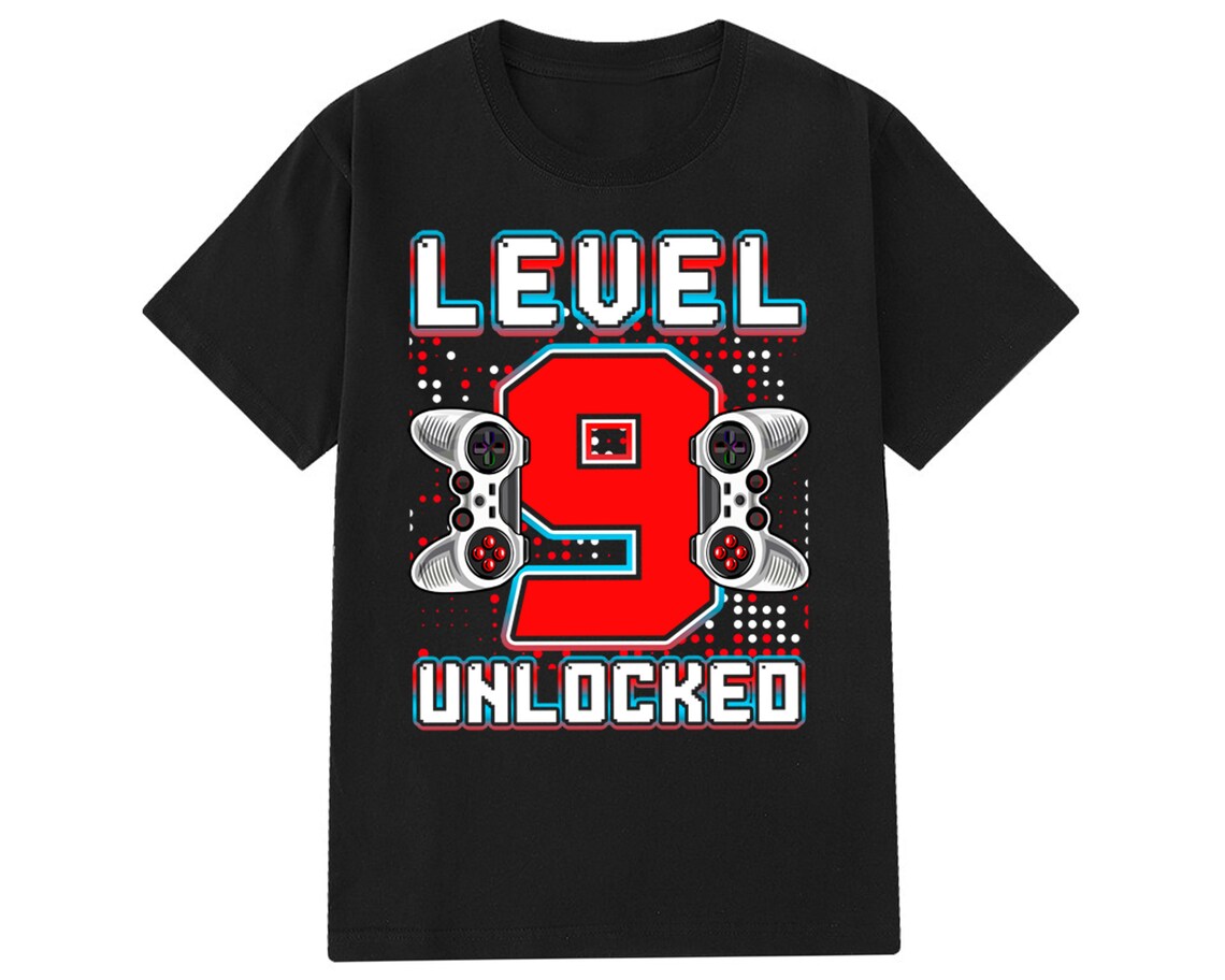 level 9 unlocked shirt