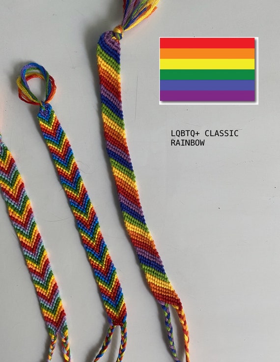 Pride Flag Friendship Bracelet Hot Sale 