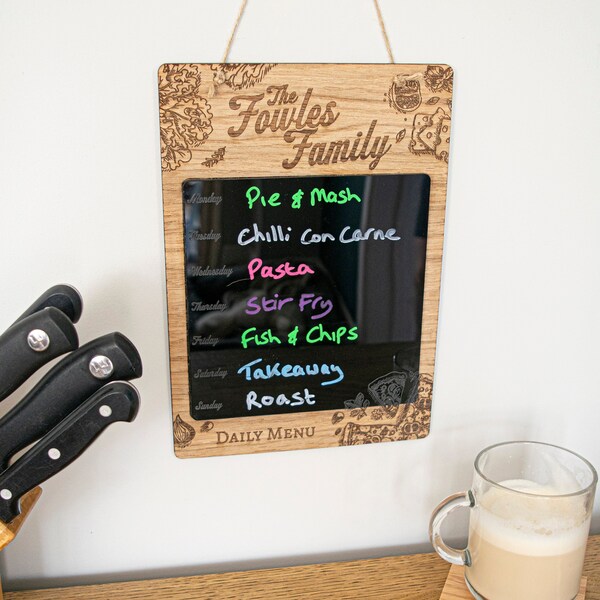 Custom Menu Board Etsy