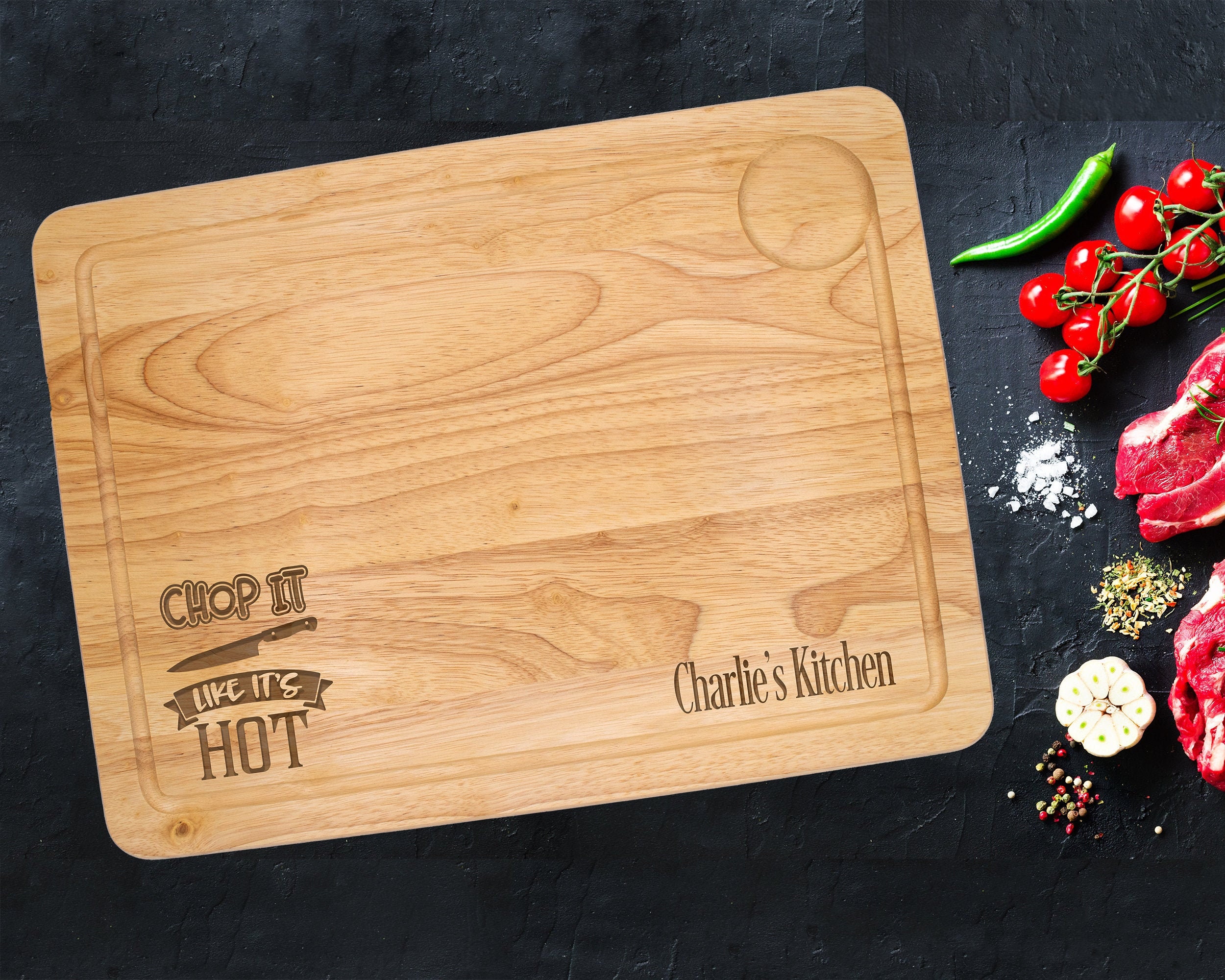 Personalised Engraved Wooden Chopping Board Luxury Large Etsy UK
