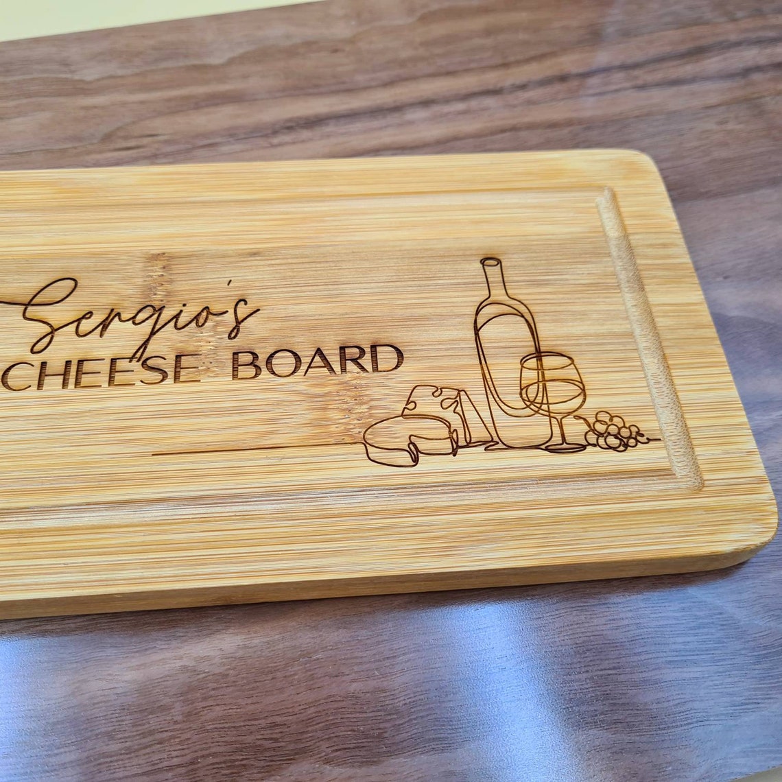 Personalised Cheese Board Engraved Board Wooden Chopping Etsy